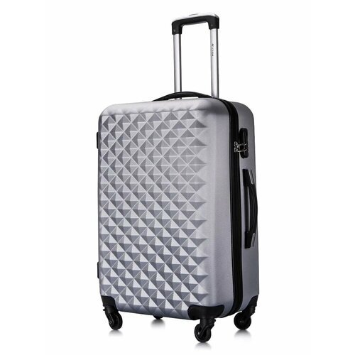 Купить Умный чемодан L'case Phatthaya, 75 л, размер M, серый
Чемодан на колесах из колл...