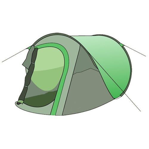 Купить Палатка трекинговая двухместная Totem POP Up 2 V2, зелeный
Палатка Totem Pop Up...