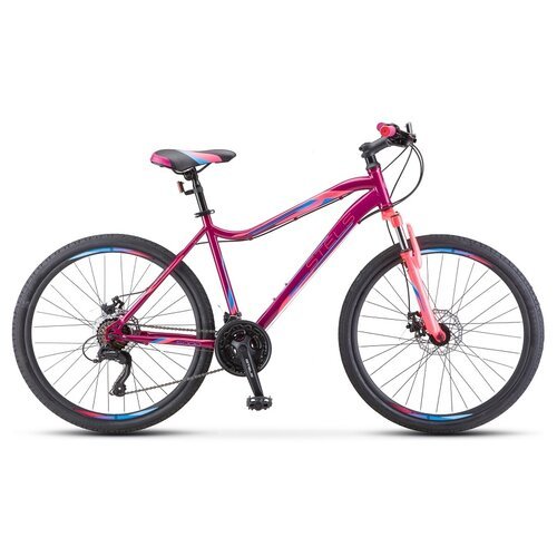 Купить Горный (MTB) велосипед STELS Miss 5000 MD 26 V020 (2022) фиолетовый/розовый 16"...