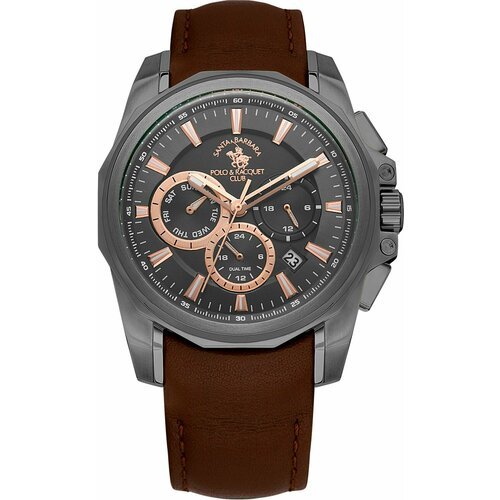 Купить Наручные часы SANTA BARBARA POLO & RACQUET CLUB, коричневый, серый
Мужские часы....