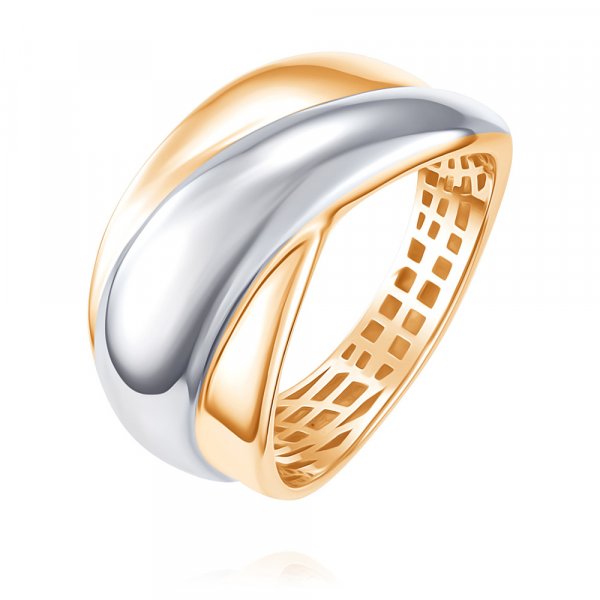 Купить Кольцо
Кольцо из красного золота 585 пробы Современная мода на объемные украшени...