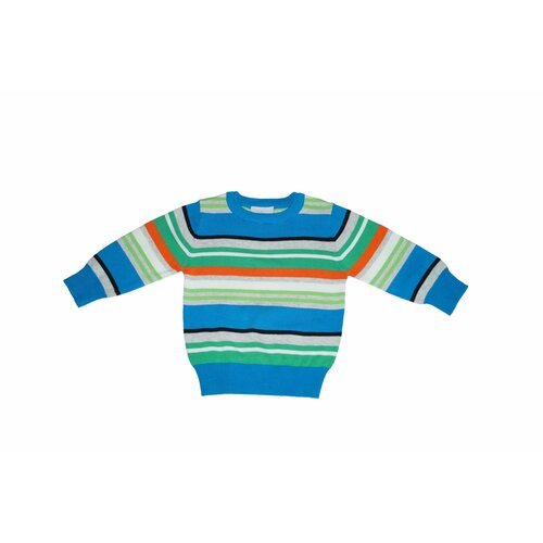 Купить Пуловер Topolino, размер 80, мультиколор
Разноцветный пуловер с круглым вырезом...