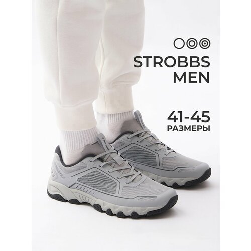 Купить Кроссовки STROBBS, размер 44, серый
Стильная демисезонная модель в стиле OUTDOOR...