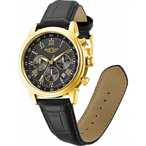 Купить Наручные часы INVICTA, золотой, черный
Мужские часы Invicta с черным циферблатом...