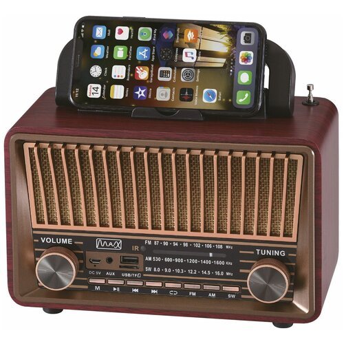 Купить Портативный радиоприемник MAX MR 460
Портативный Радиоприёмник MAX MR-460, сдела...