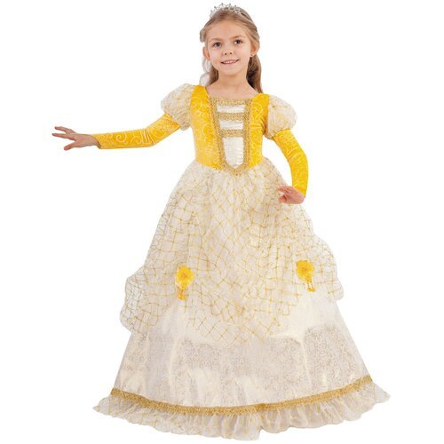Купить Костюм пуговка, размер 122, желтый
В карнавальном костюме Принцесса Анабель дево...