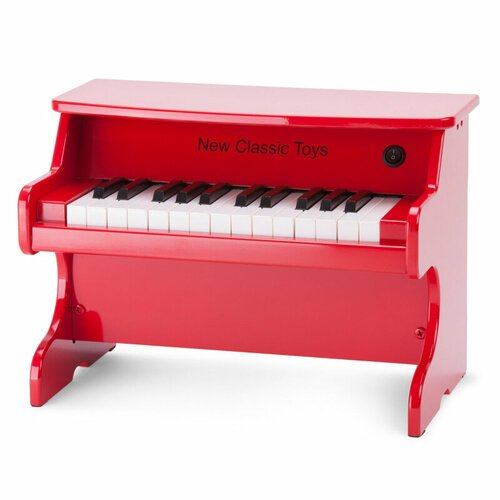 Купить Детское пианино NEW CLASSIC TOYS 25 клавиш красное, 10160
Детское пианино New Cl...