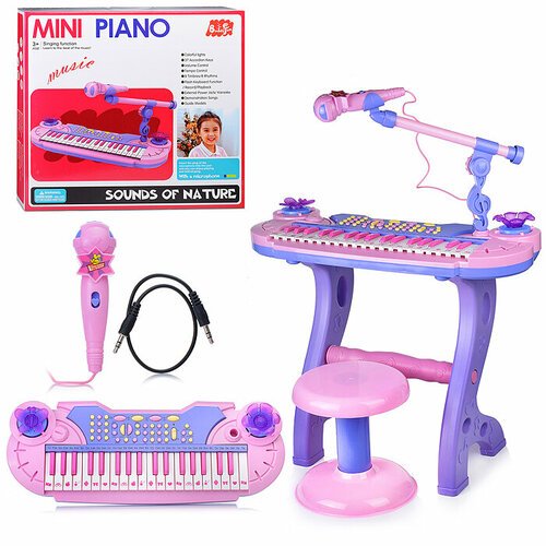 Купить Пианино 88050 "Волшебные нотки" с микрофоном, в коробке
Пианино 88050 "Волшебные...