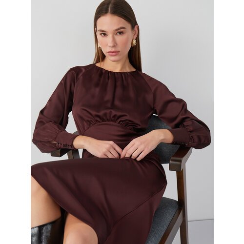 Купить Платье Vittoria Vicci, размер 48, коричневый
Атласное платье подчеркнет вкус дев...