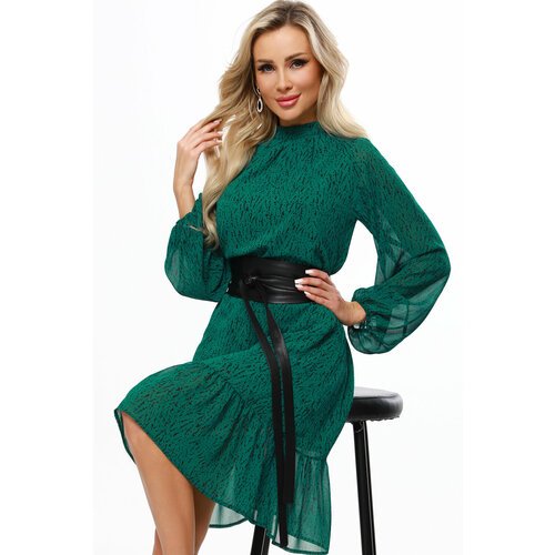 Купить Платье DStrend, размер 48, зеленый
Богемное платье с рукавом реглан и воротничко...