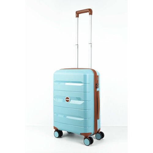 Купить Чемодан , 44 л, размер S, голубой
Ударопрочный, дорожный чемодан на 4-х колесах...