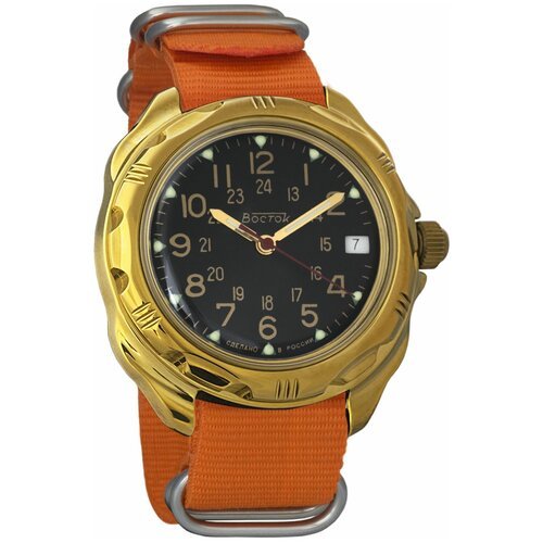 Купить Наручные часы Восток Командирские, оранжевый
Часы Восток Командирские 219782 <br...