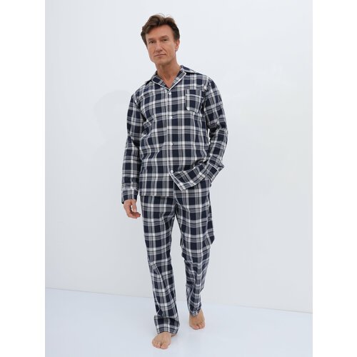Купить Пижама Малиновые сны, размер 48, синий
<br>Эта пижама создана из мягкого 100% хл...