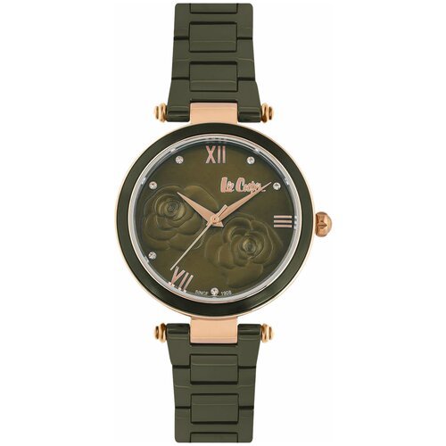 Купить Наручные часы Lee Cooper, зеленый, розовый
Кварцевые часы, женские. Материал кор...