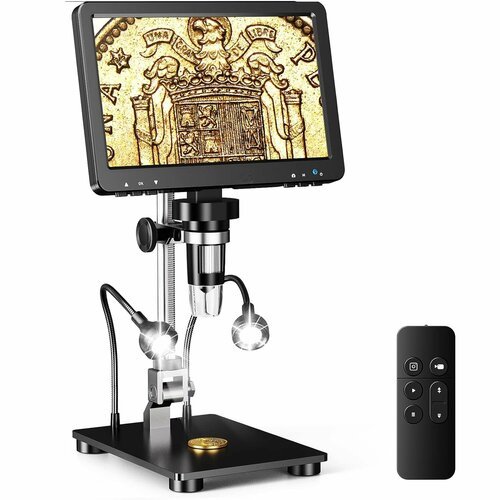 Купить Цифровой микроскоп 7" 1200X, HD, 16MP
Цифровой микроскоп SM-1533 (DM9-H)- это но...