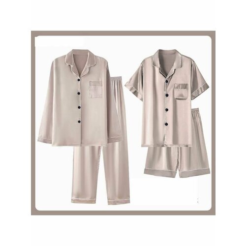 Купить Пижама , размер 3XL, бежевый
Женская пижама “Cozy couture” это комплект состоящи...