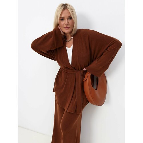 Купить Костюм La Via Estelar, размер 50-52, коричневый
Женский костюм двойка - брюки ши...