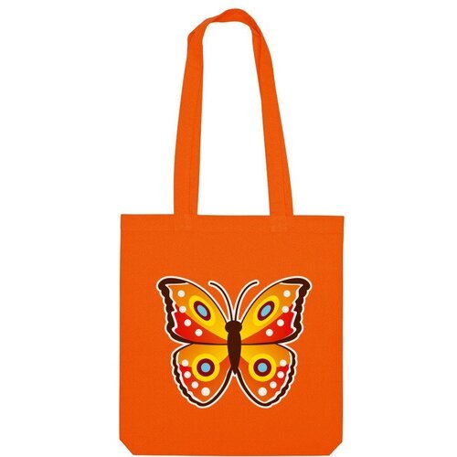 Купить Сумка Us Basic, оранжевый
Название принта: Красная мультяшная бабочка. Автор при...