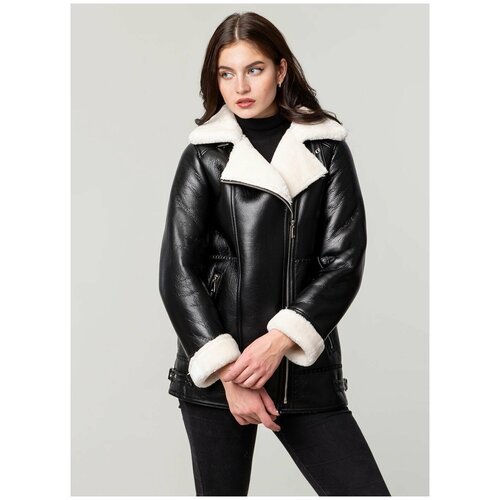 Купить Куртка КАЛЯЕВ, размер 46, черный
Женская дубленка от премиум бренда каляев - отв...