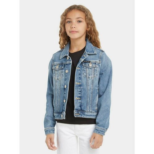 Купить Джинсовая куртка Calvin Klein Jeans, размер 16Y [MET], синий
 

Скидка 23%