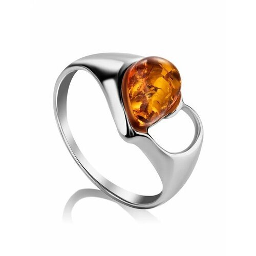 Купить Кольцо, янтарь, безразмерное, коричневый, серебряный
Красивое кольцо из и натура...