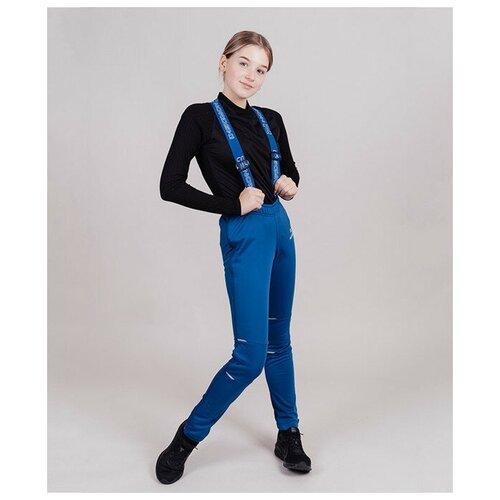 Купить Брюки Nordski размер 146, синий
<p>Разминочные брюки Premium - это брюки-самосбр...