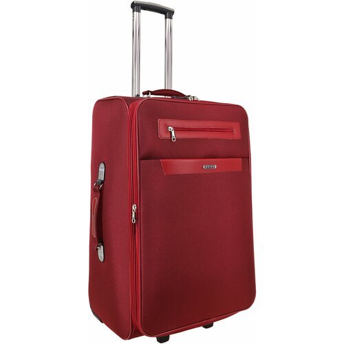Купить Чемодан Rion+ 458-2BRD, 96 л, размер L, бордовый
Большой текстильный чемодан L+...