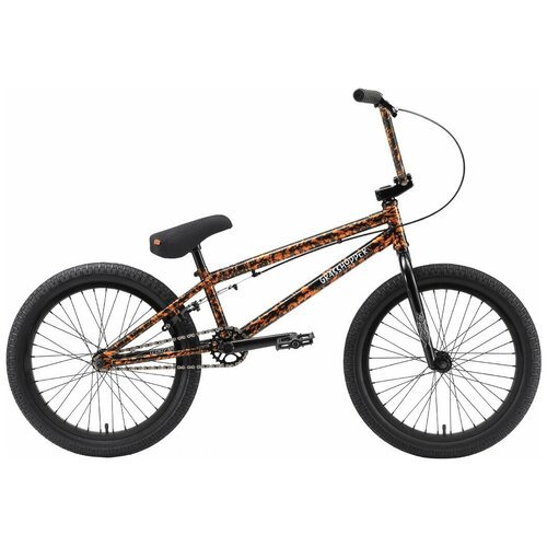 Купить Велосипеды Tech Team Велосипед BMX Tech Team Grasshopper 20" 2022 оранжево-черны...