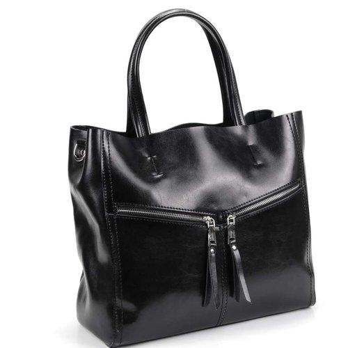 Купить Сумка Fuzi House, черный
Женская сумка из натуральной гладкой кожи черного цвета...
