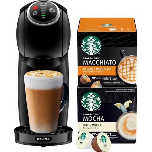 Купить Кофемашина Dolce Gusto Starbucks Genio S Plus Favorites R132180021
Насыщенный и...