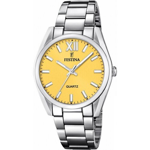 Купить Наручные часы FESTINA, оранжевый, серебряный
Кварцевые наручные часы унисекс 

С...