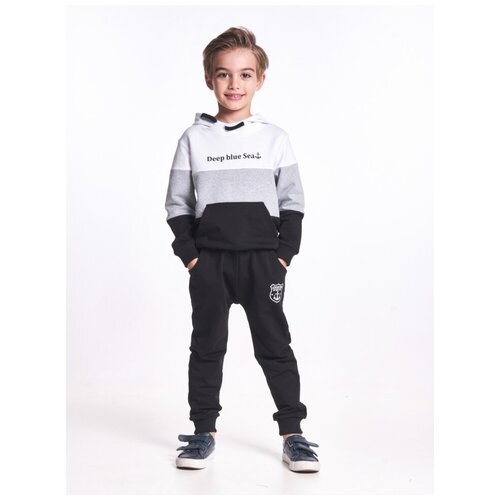 Купить Костюм Mini Maxi, размер 98, черный, серый
Спортивный костюм для мальчиков Mini...
