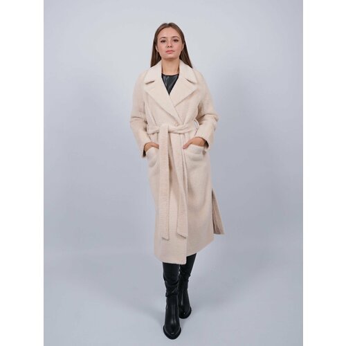 Купить Шуба , размер 40, бежевый
Стильное длинное женское демисезонное пальто премиум к...