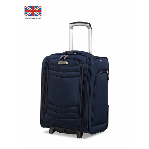 Купить Чемодан IT Luggage, размер XS, синий
Стильный и прочный чемодан из текстиля само...