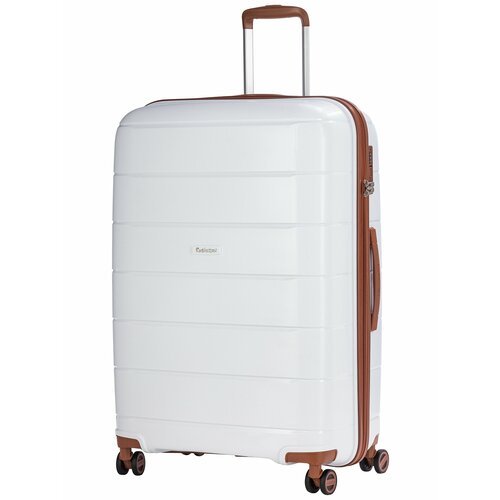 Купить Чемодан Robinzon Malta, 98 л, размер L, белый, коричневый
Большой чемодан Robinz...