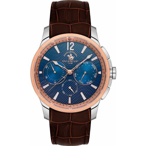 Купить Наручные часы SANTA BARBARA POLO & RACQUET CLUB, серебряный, синий
Мужские часы....