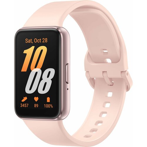 Купить Смарт-часы Samsung Galaxy Fit 3 SM-R390 1.6" AMOLED корп. розовое золото рем. ро...