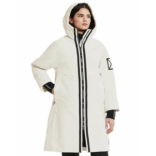 Купить Парка Didriksons, размер 42, белый
Aino - это легкая куртка-парка А-силуэта из в...