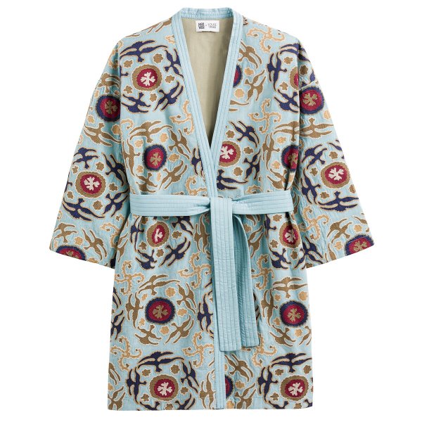 Купить Жакет-кимоно из велюра с вышивкой 34 (FR) - 40 (RUS) синий
Описание&nbsp;•&nbsp;...