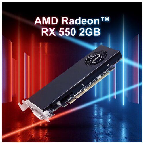 Купить Видеокарта maibenben AMD Radeon RX 550 2GB GDDR5 AXRX 550 2GBD5-HLE
Универсальна...