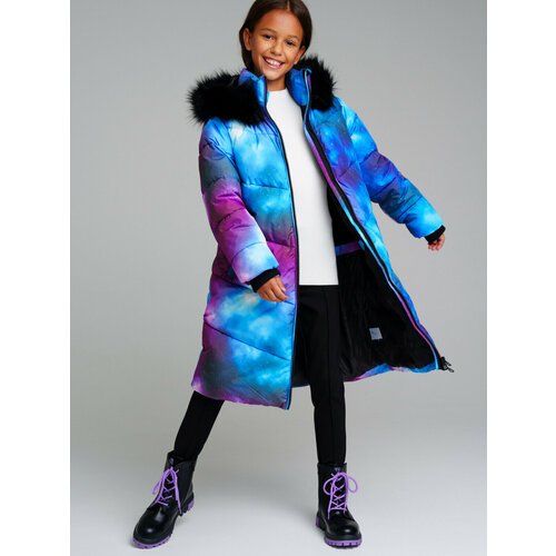 Купить Пуховик playToday, размер 164, фиолетовый
Пальто зимнее. Линия Nord - высокая ст...