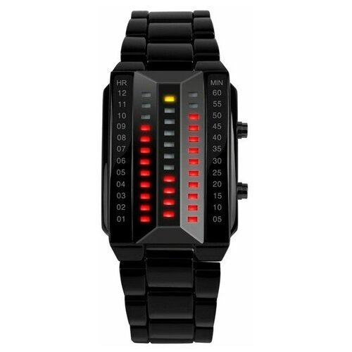 Купить Наручные часы SKMEI, черный
Футуристичный и привлекающий к себе внимание дизайн...