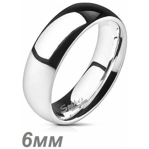 Купить Кольцо обручальное Spikes, размер 20.5, серебряный
Классическое кольцо глянцевое...