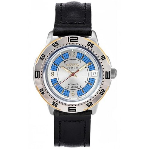 Купить Наручные часы Восток Партнер, черный, золотой
Часы восток 2416 (31162А) ремень б...