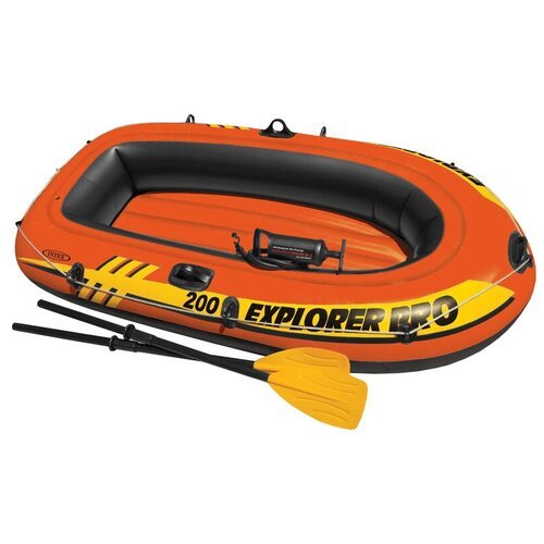 Купить Надувная лодка Intex Explorer-Pro 200 Set (58357) оранжевый
Двухместная надувная...