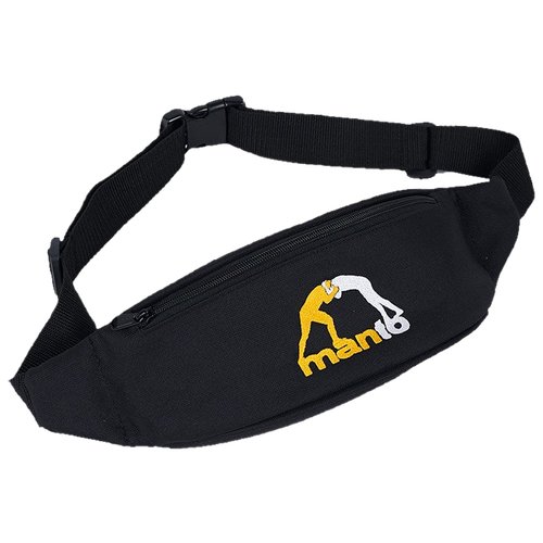 Купить Сумка поясная Manto, фактура матовая, черный, желтый
Поясная сумка Manto Logo -...
