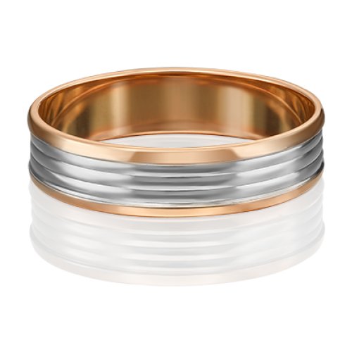 Купить Кольцо обручальное PLATINA, комбинированное золото, 585 проба, размер 17
PLATINA...