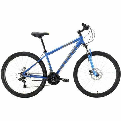Купить Велосипед Stark 21 Tank 27.1 D синий/серый M 18"
<p>Бюджетный горный велосипед T...