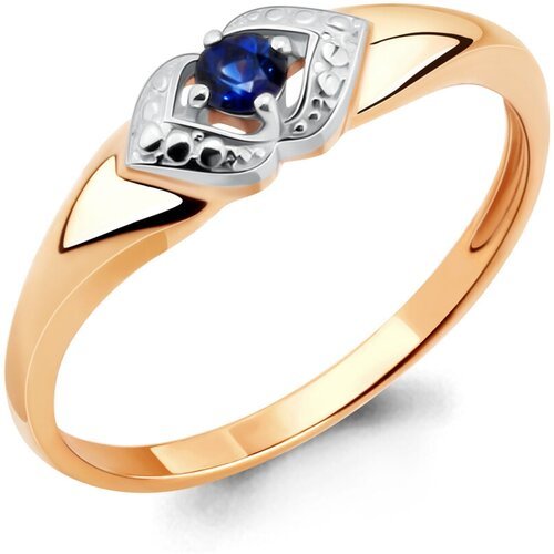 Купить Кольцо Diamant online, золото, 585 проба, сапфир, размер 17.5
<p>В нашем интерне...