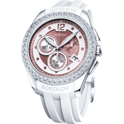 Купить Наручные часы Diamant online, фианит, серебряный
<p>В нашем интернет-магазине вы...